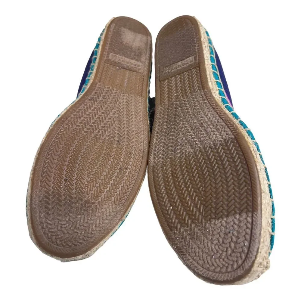 Sperry Multicolor Color‎ Block Espadrilles Size 7